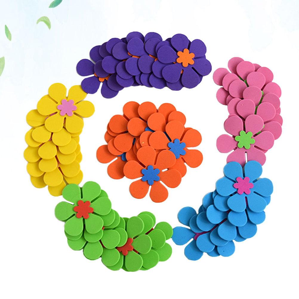 120Pcs Foam Flower Stickers fo - Flower Supply 리뷰 및 가격
