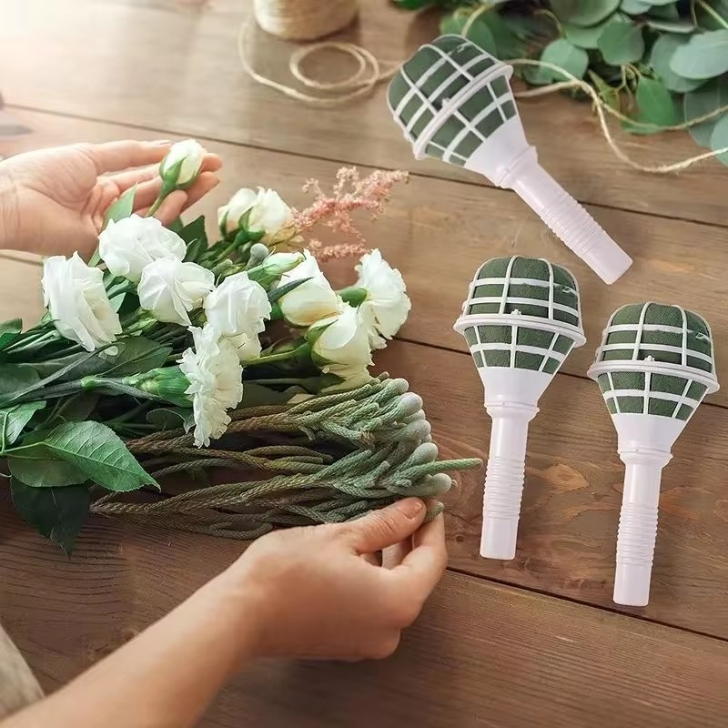 Foam Bouquet Handle Holder Foa - Bouquet Holder Foam 리뷰 및 가격