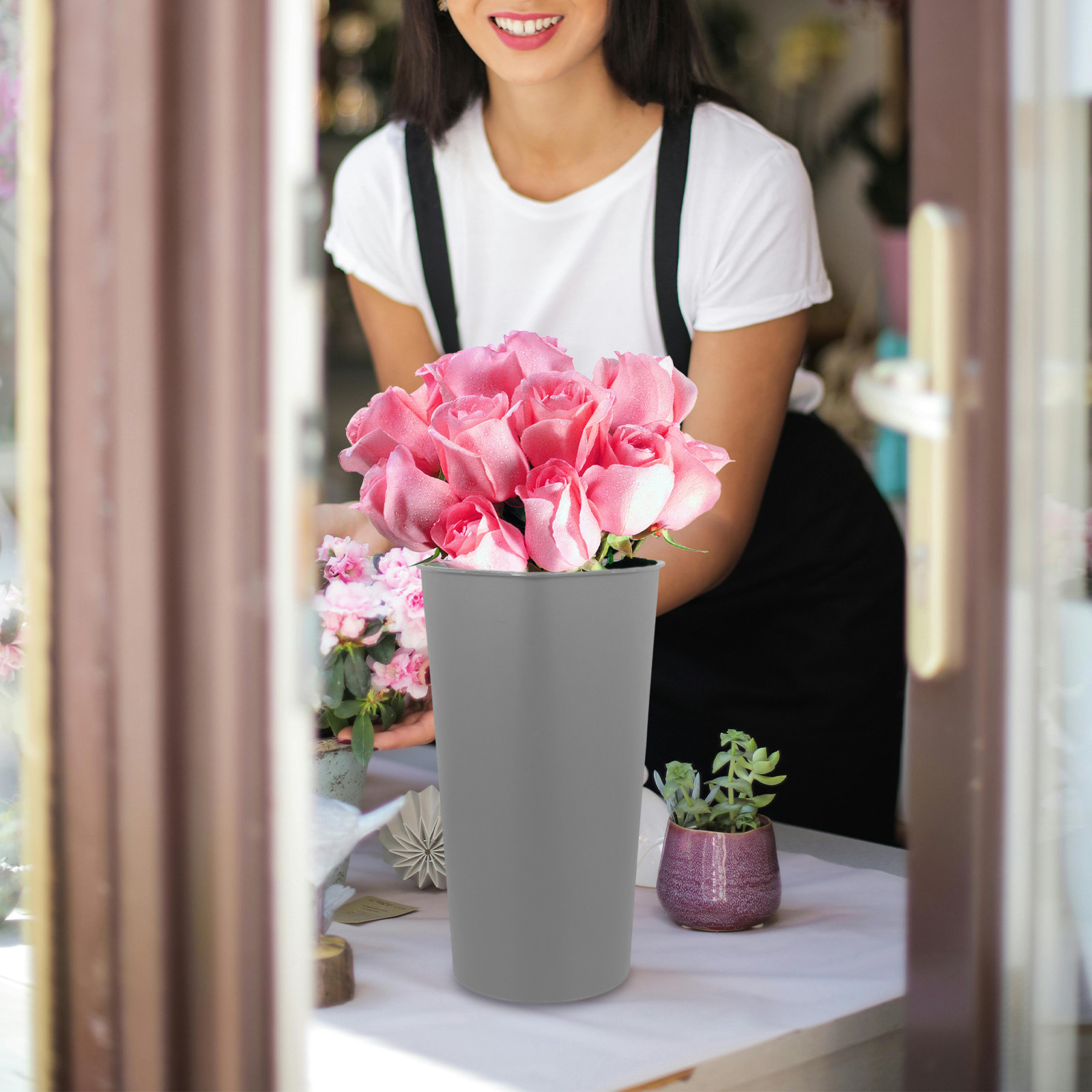 Creative Triangular Bucket Tal - Florist Supply Buckets 리뷰 및 가격