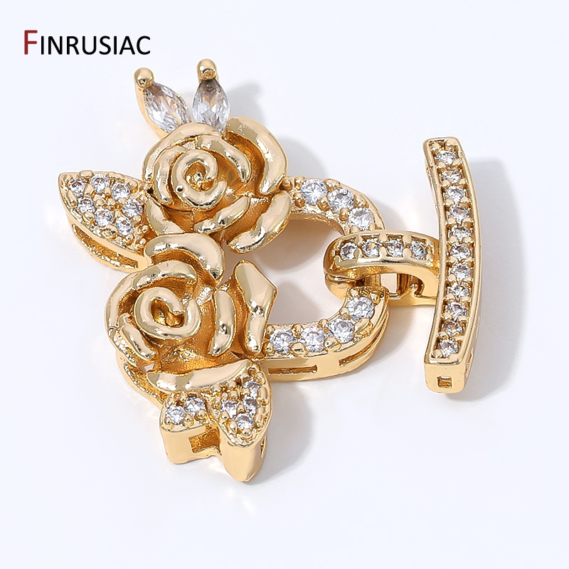 14K Gold Plated Brass Zircon F - Flower Supply 리뷰 및 가격
