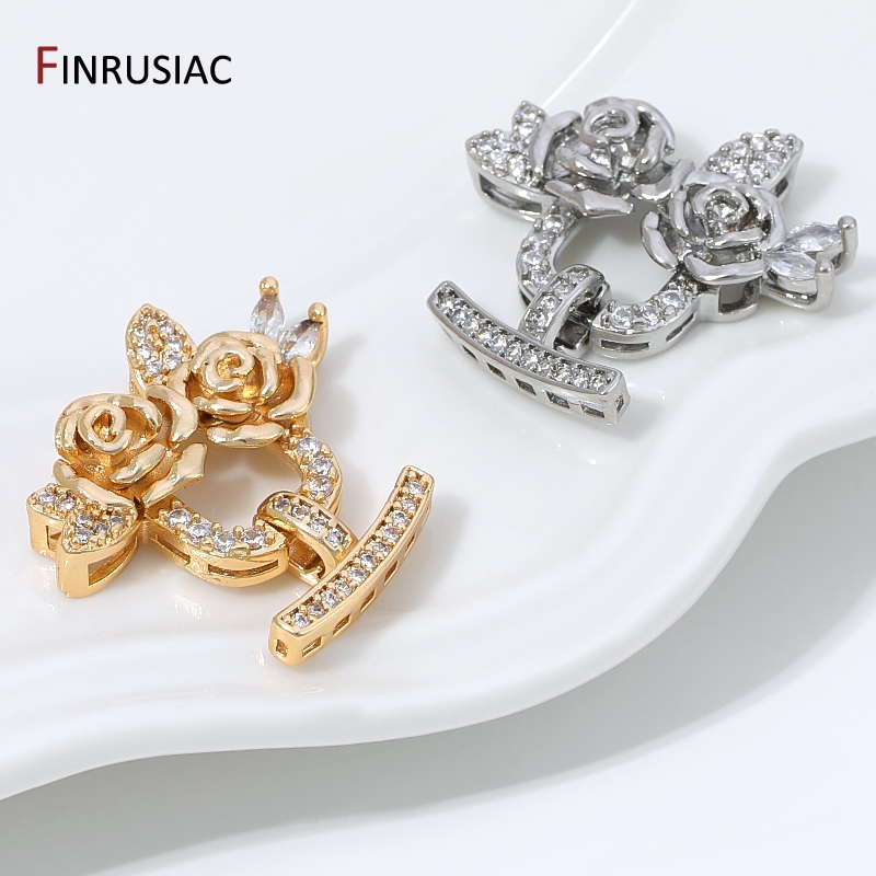 14K Gold Plated Brass Zircon F - Flower Supply 리뷰 및 가격