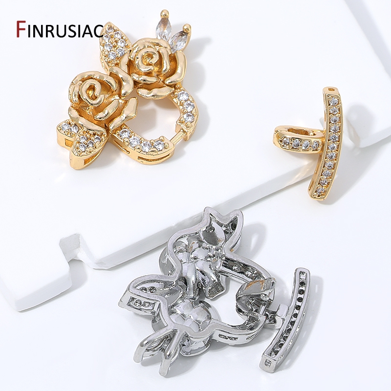 14K Gold Plated Brass Zircon F - Flower Supply 리뷰 및 가격