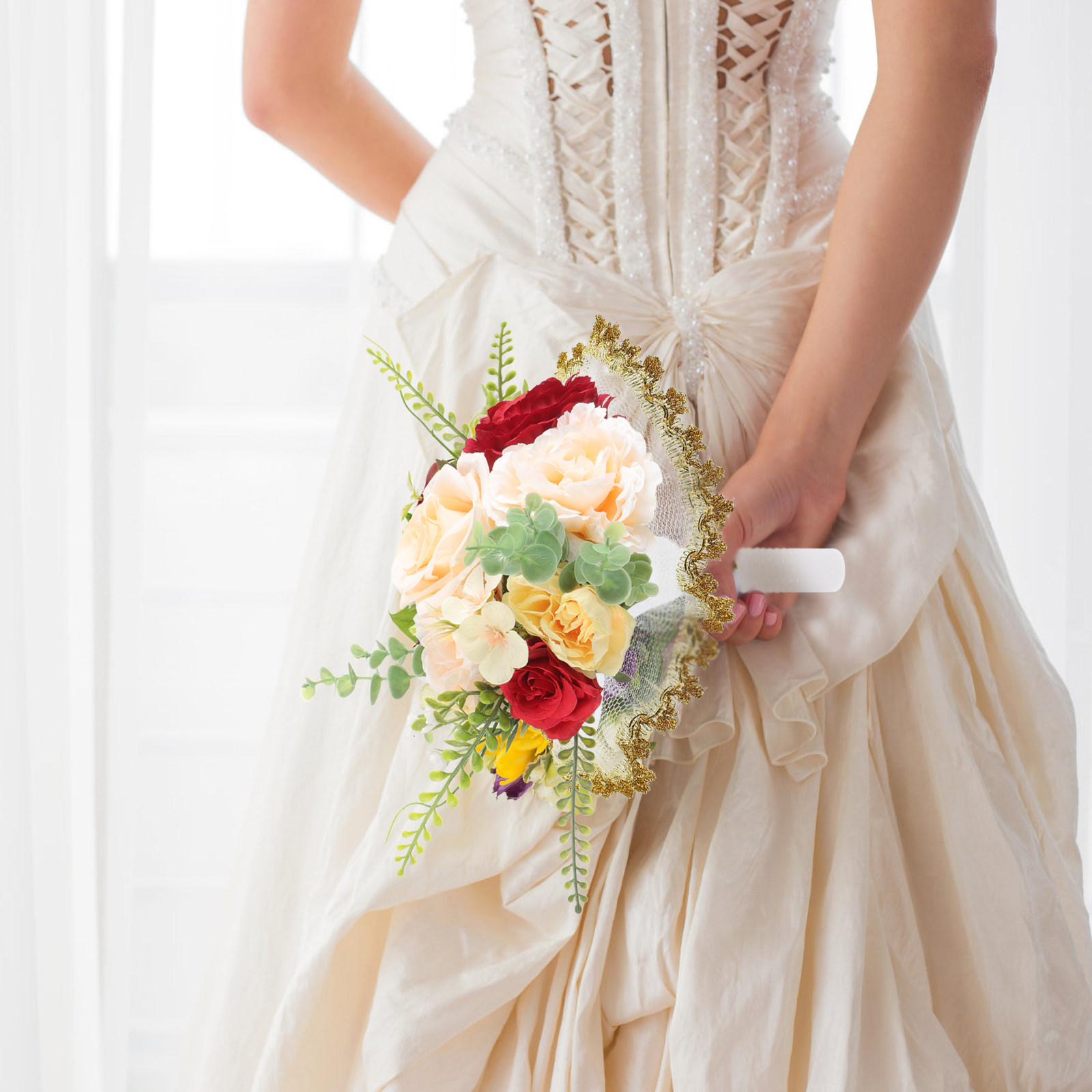1Set Bridal Bouquet Holder Sem - Bouquet Holder Foam 리뷰 및 가격