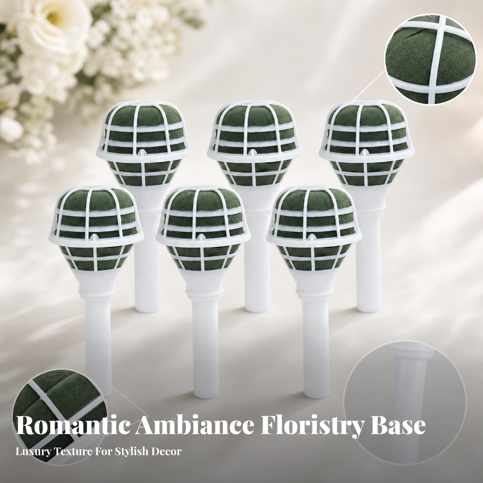 6 Pieces Foam Bouquet Holder W - Bouquet Holder Foam 리뷰 및 가격