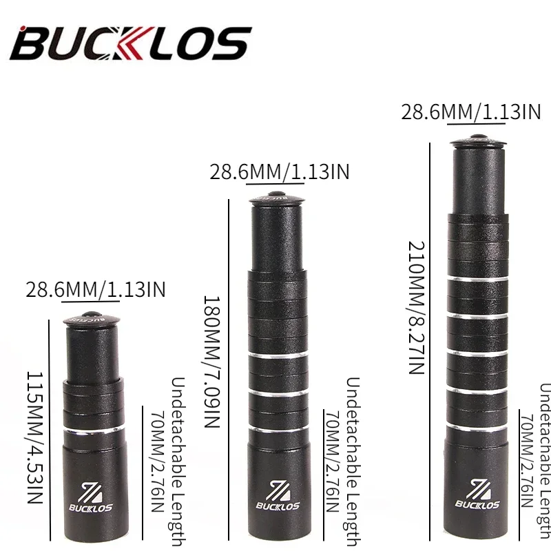 BUCKLOS Bicycle Fork Stem Rise - Stem Extender Tube 리뷰 및 가격