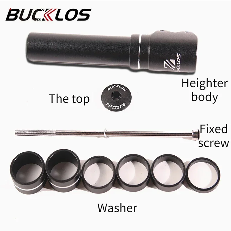 BUCKLOS Bicycle Fork Stem Rise - Stem Extender Tube 리뷰 및 가격