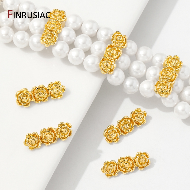 18K Gold Plated Brass Rose Flo - Flower Supply 리뷰 및 가격