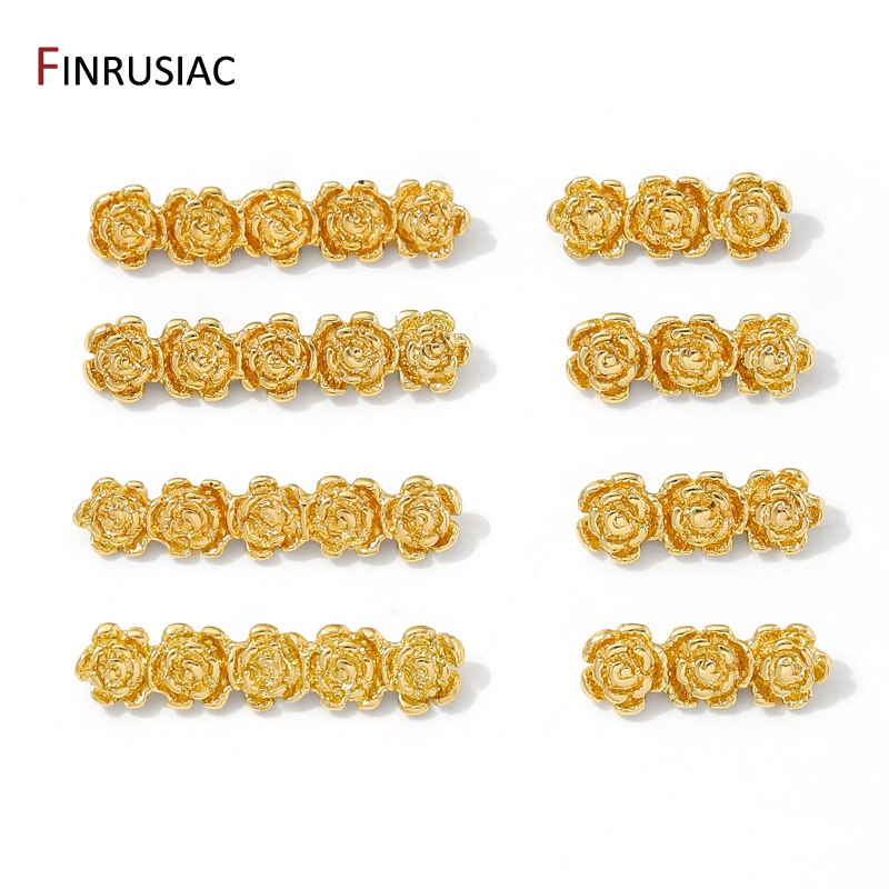 18K Gold Plated Brass Rose Flo - Flower Supply 리뷰 및 가격