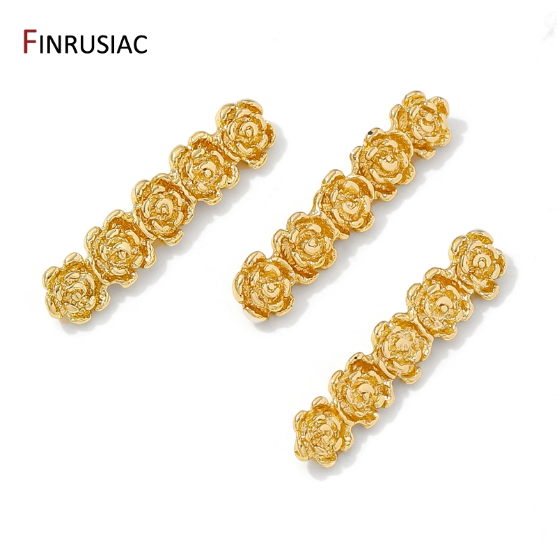18K Gold Plated Brass Rose Flo - Flower Supply 리뷰 및 가격