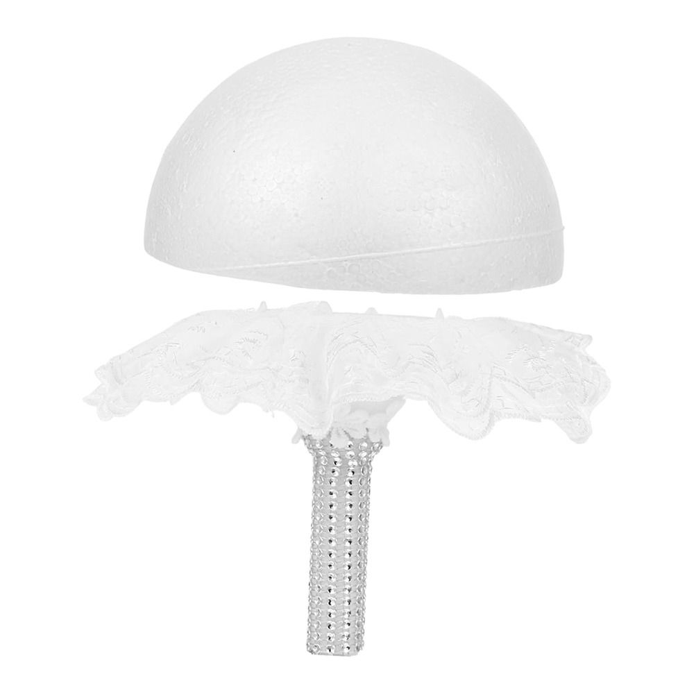 Sweet White Lace Foam Bouquet  - Bouquet Holder Foam 리뷰 및 가격