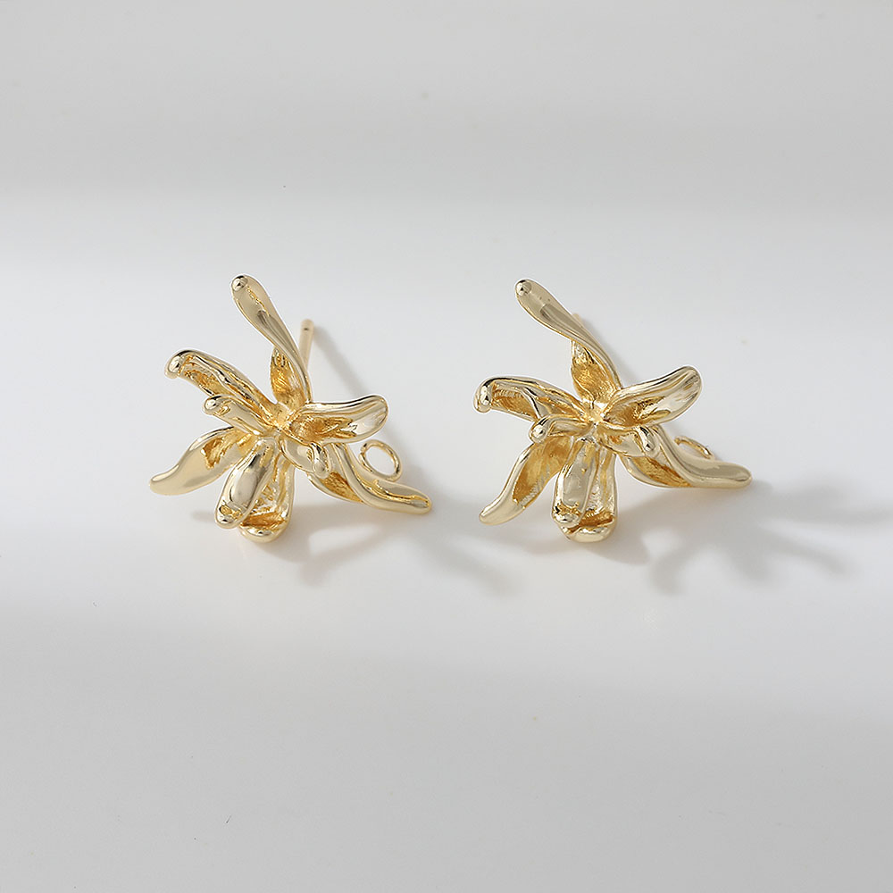 4PCS Dainty Flower Shape Ear S - Flower Supply 리뷰 및 가격
