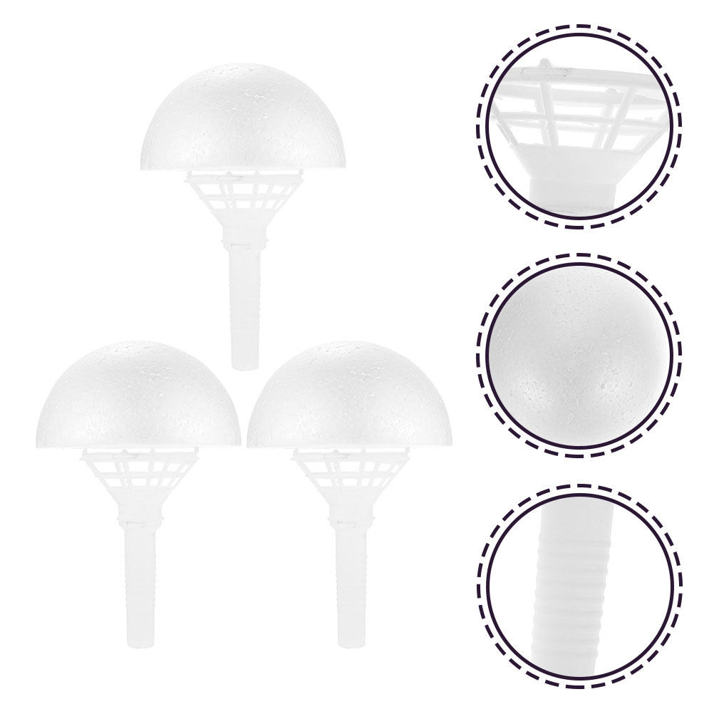 3Sets Elegant White Flower Foa - Bouquet Holder Foam 리뷰 및 가격
