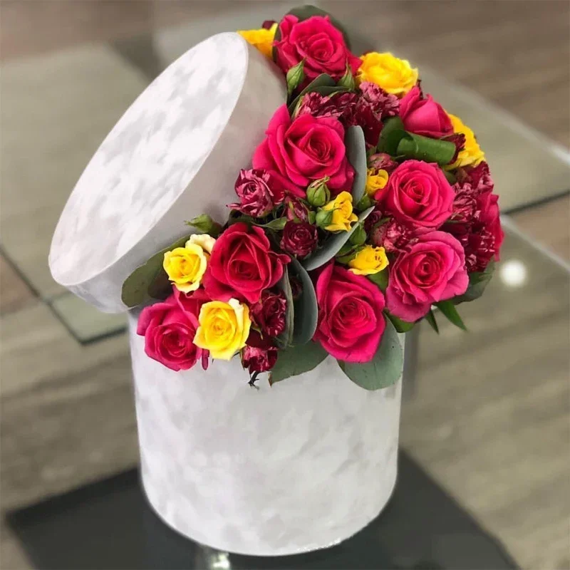 3Pcs/Set Round Shape Velvet Gi - Florist Supply Buckets 리뷰 및 가격