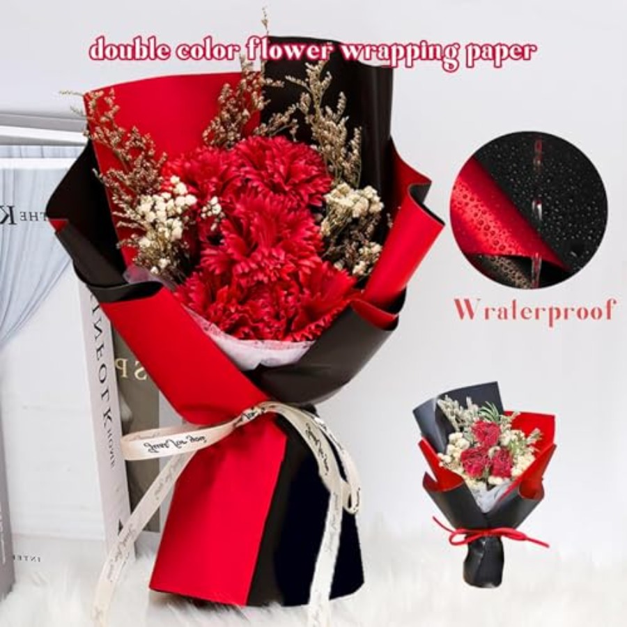 20 Sheets Flower Wrapping Pape - Flower Supply 리뷰 및 가격