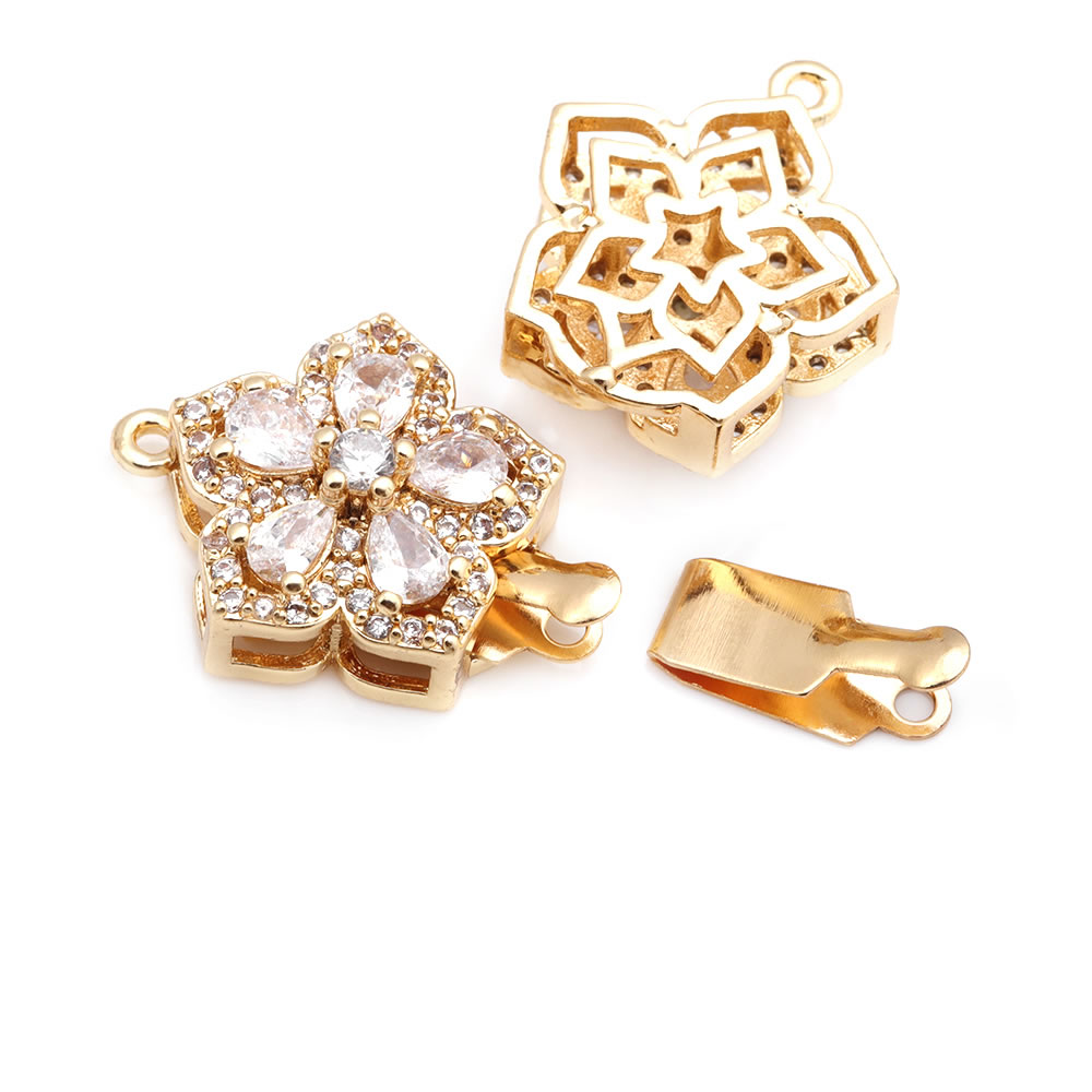 4 Sets Full Size 21x15MM 18K G - Flower Supply 리뷰 및 가격