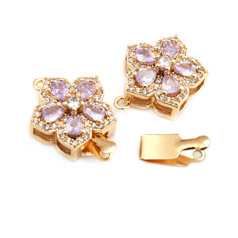 4 Sets Full Size 21x15MM 18K G - Flower Supply 리뷰 및 가격