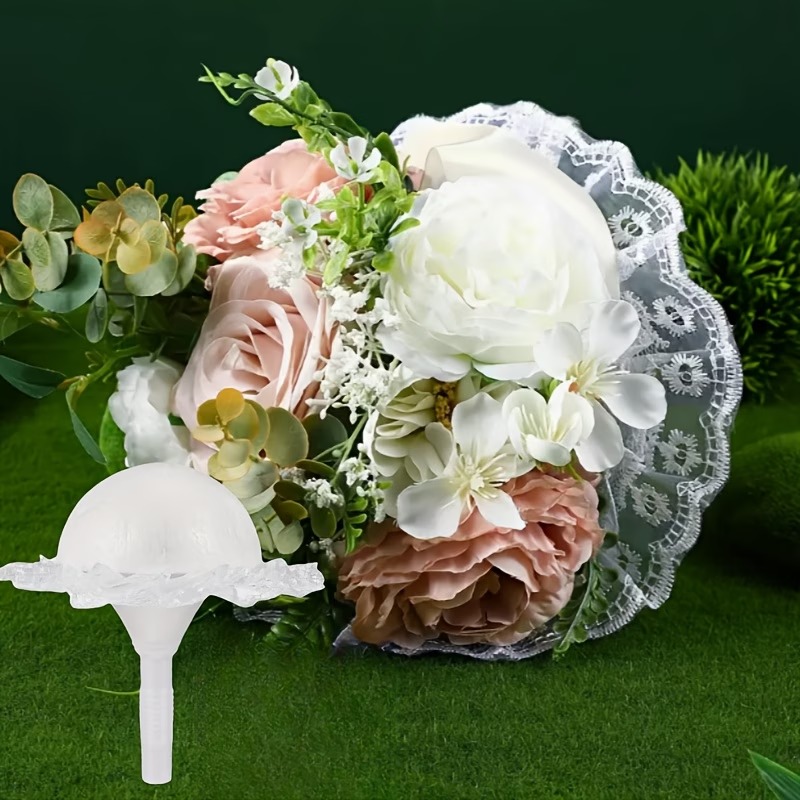 1 set Foam Hemisphere Lace Bri - Bouquet Holder Foam 리뷰 및 가격