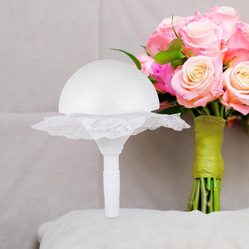 1 set Foam Hemisphere Lace Bri - Bouquet Holder Foam 리뷰 및 가격