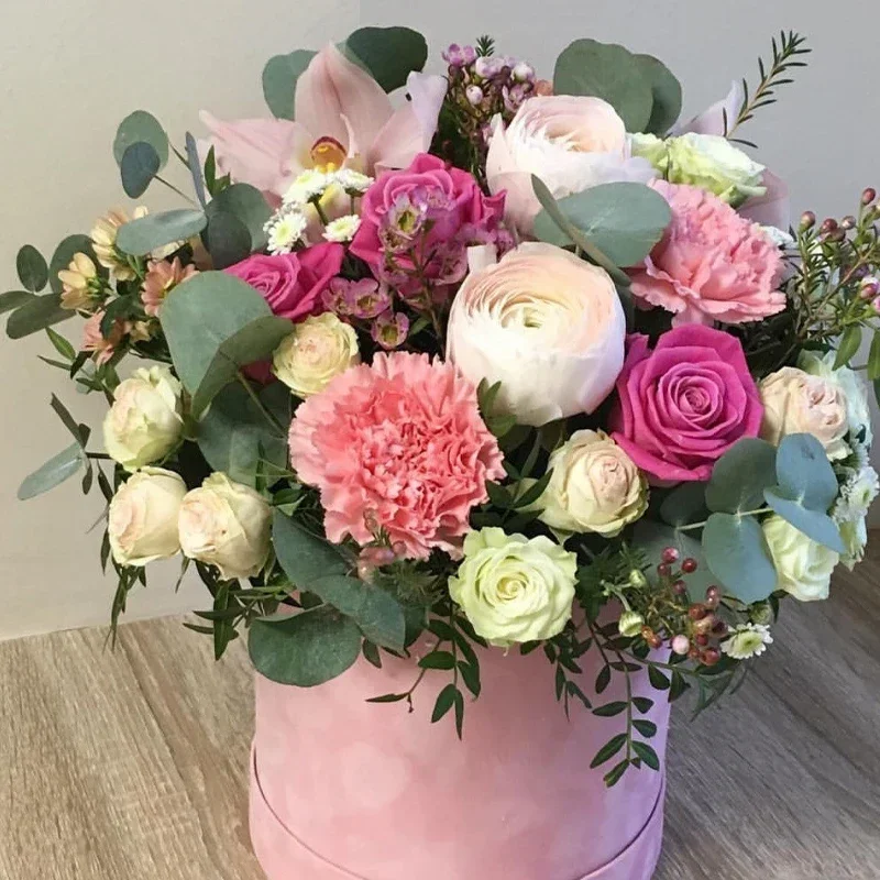 3Pcs/Set Round Shape Velvet Gi - Florist Supply Buckets 리뷰 및 가격