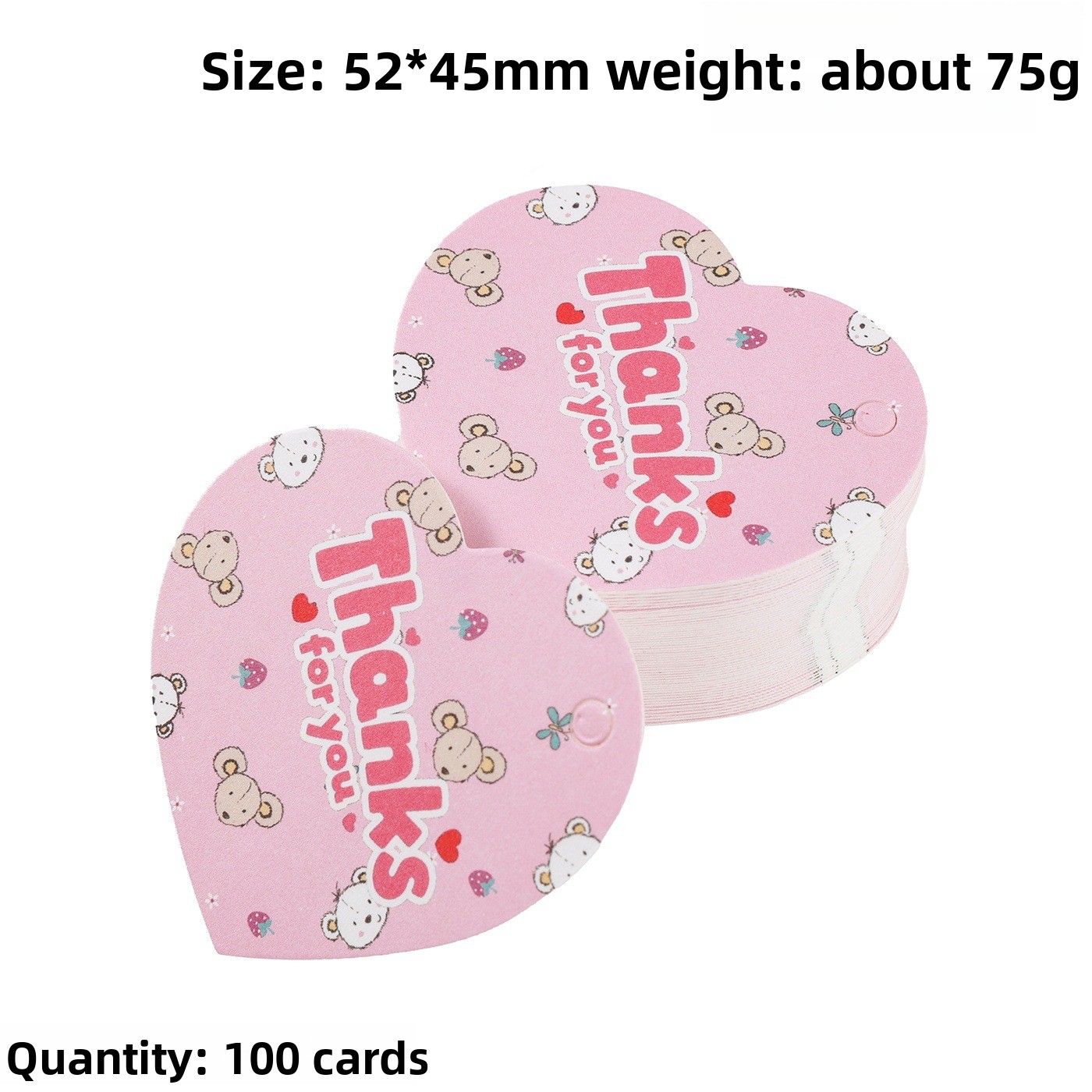 100pcs Thank You Gift Tags Car - Flower Supply 리뷰 및 가격