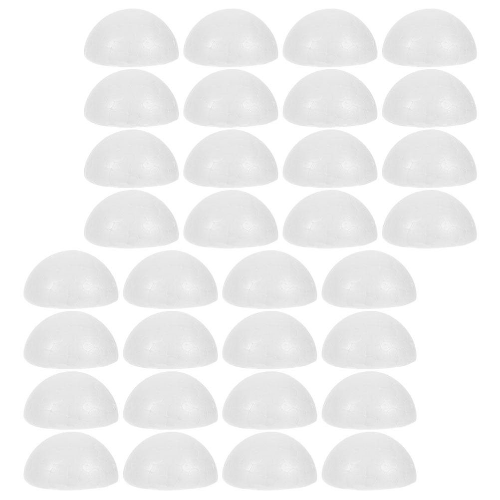 50Pcs White Half Ball Foam Flo - Bouquet Holder Foam 리뷰 및 가격