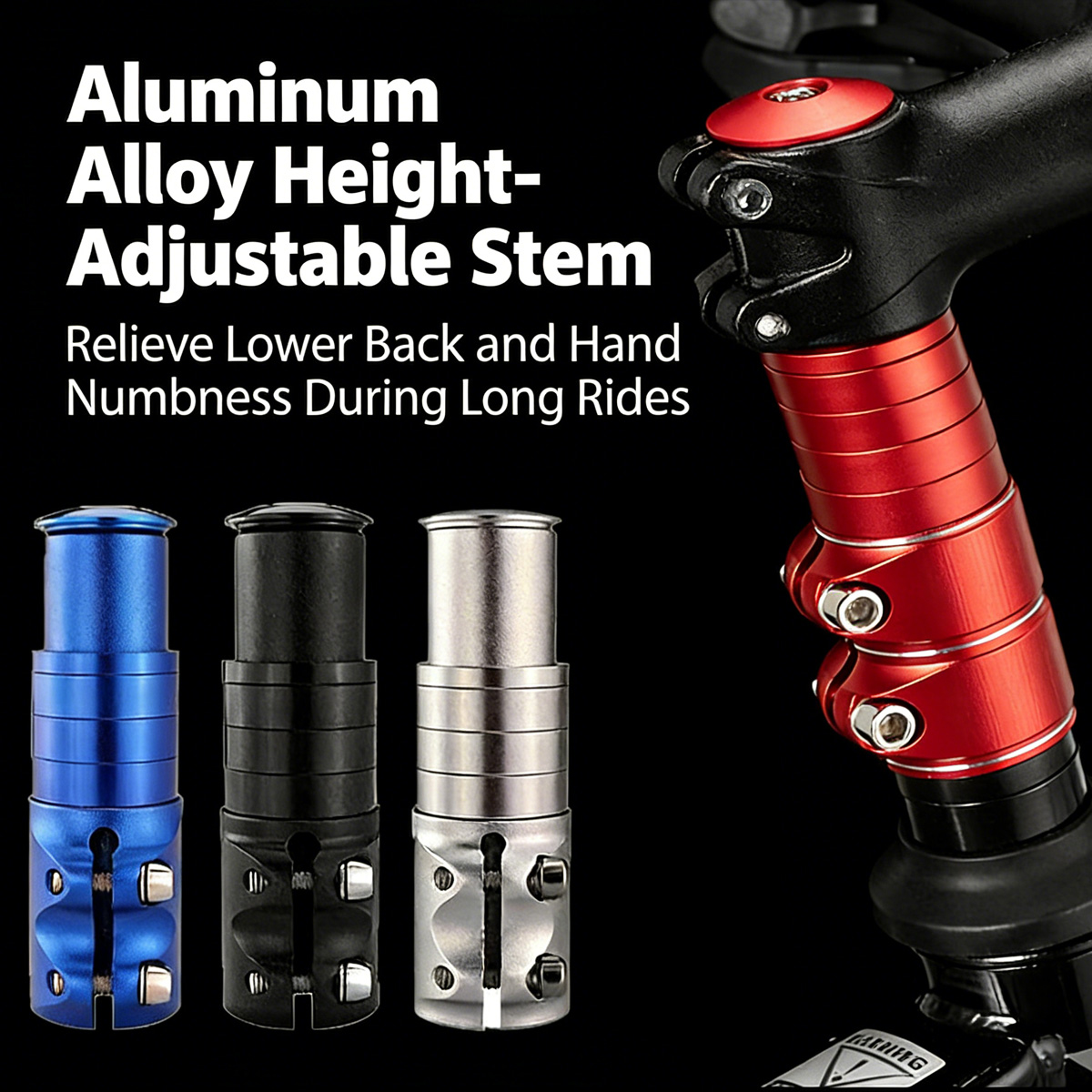 1pc Bicycle Stem Riser Head Tu - Stem Extender Tube 리뷰 및 가격