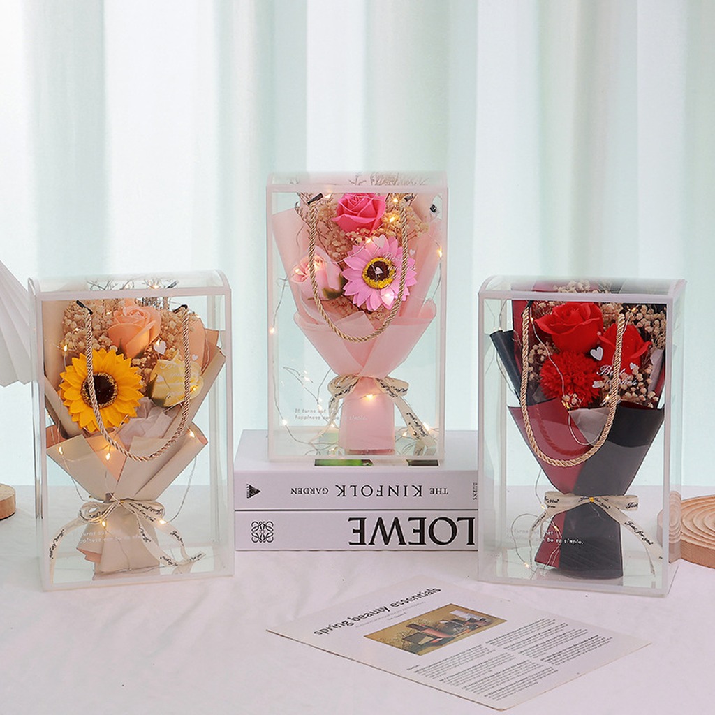 Soap Flower Decorative Bouquet - Dried Flower Bunch 리뷰 및 가격