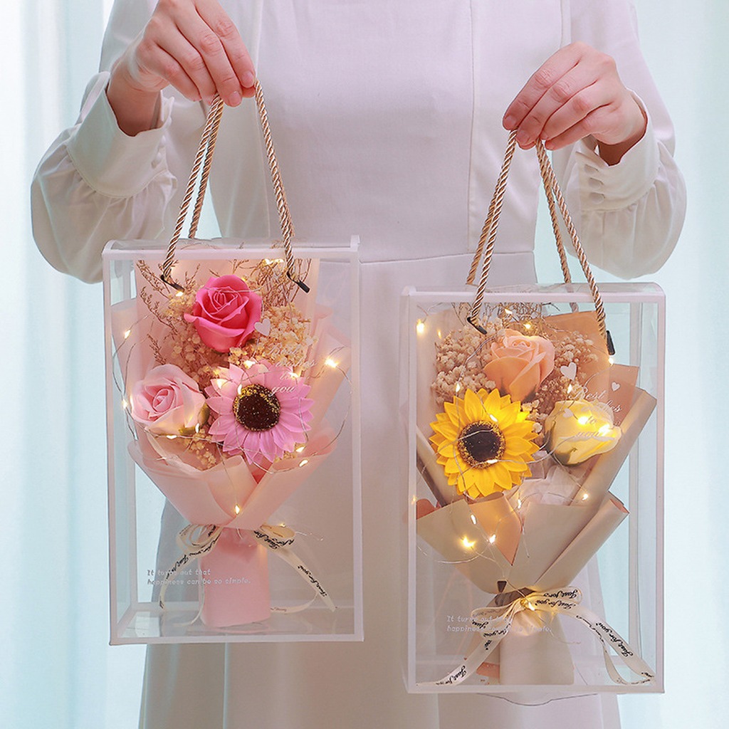 Soap Flower Decorative Bouquet - Dried Flower Bunch 리뷰 및 가격