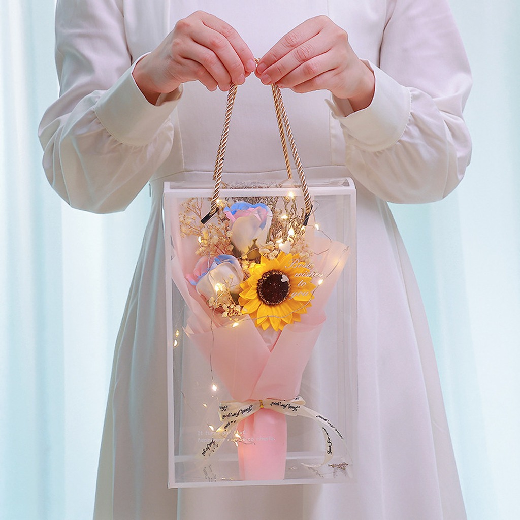 Soap Flower Decorative Bouquet - Dried Flower Bunch 리뷰 및 가격