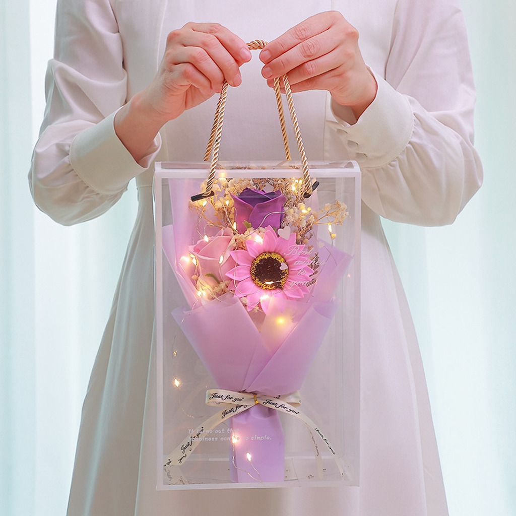 Soap Flower Decorative Bouquet - Dried Flower Bunch 리뷰 및 가격