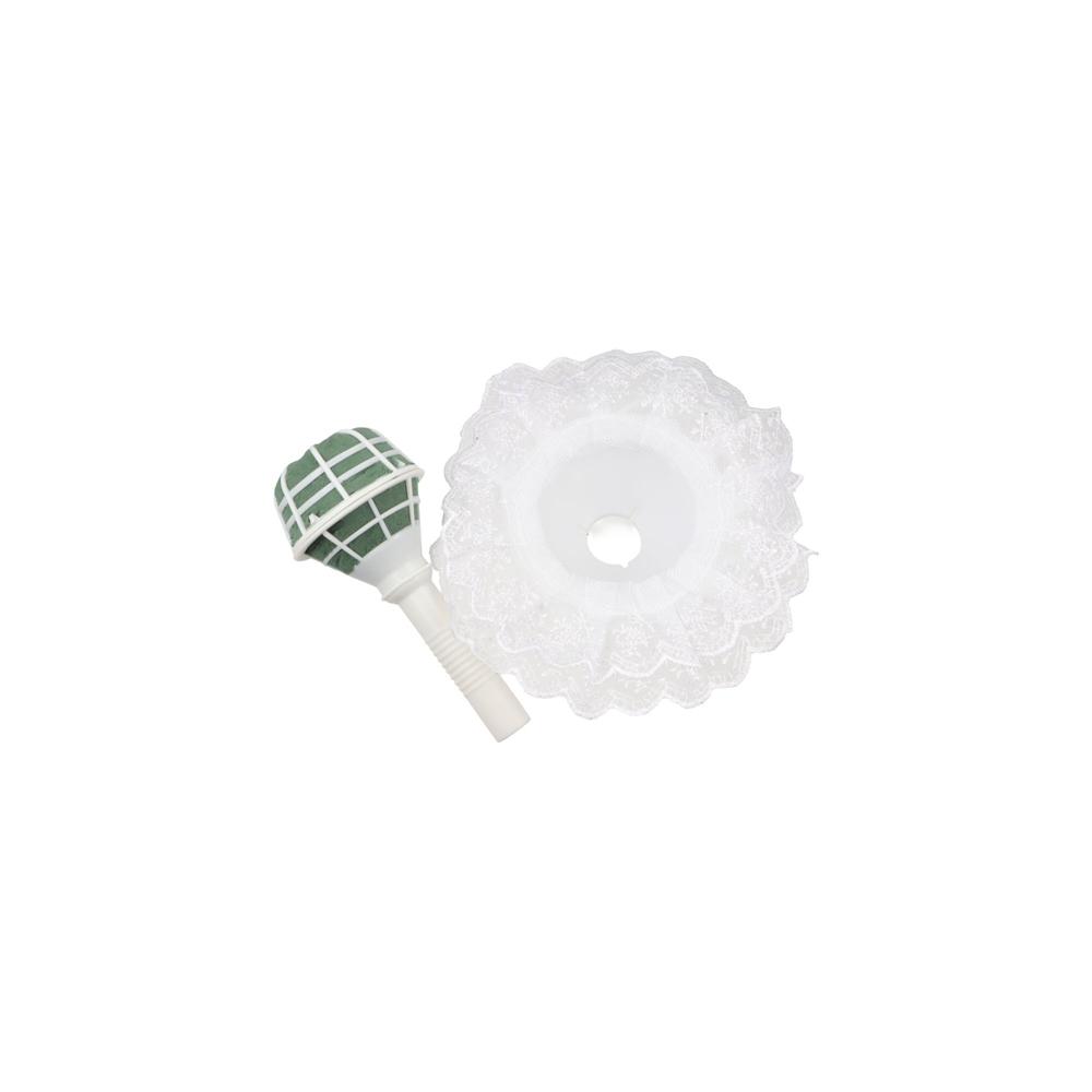 DIY White With Lace Handle Flo - Bouquet Holder Foam 리뷰 및 가격