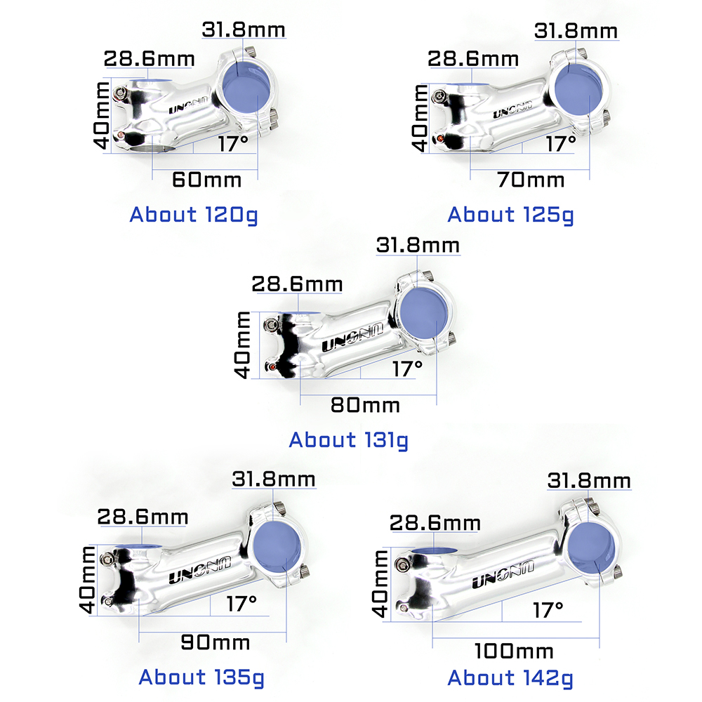 UNO Road Bike Stem 17 Degree M - Stem Extender Tube 리뷰 및 가격