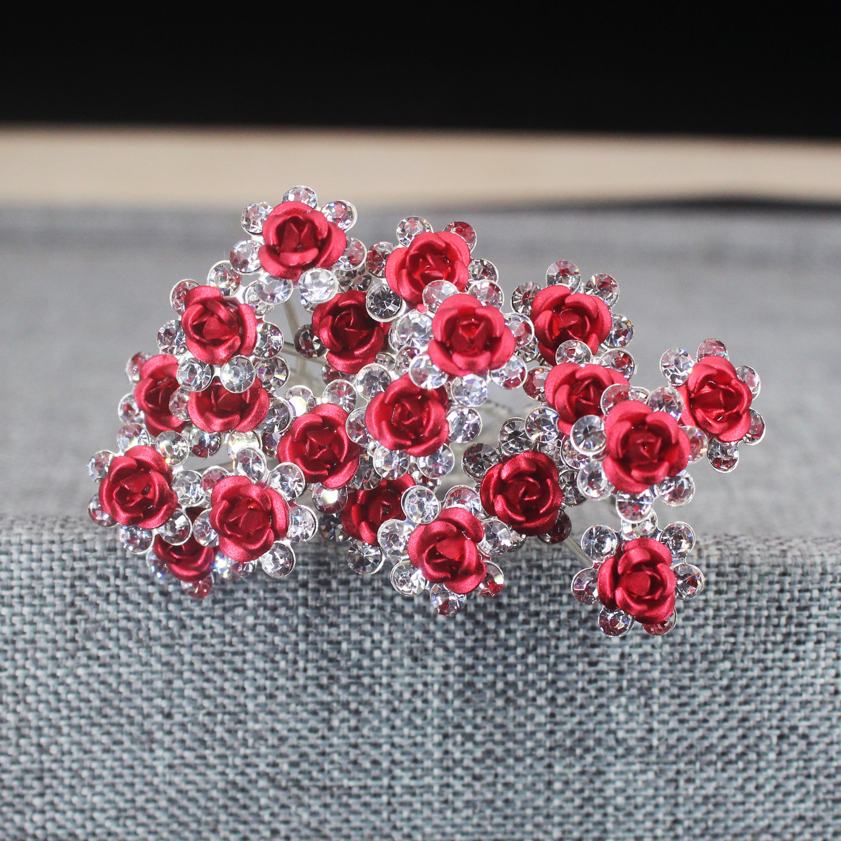 20PCS Rose Flower Rhinestone H - Flower Supply 리뷰 및 가격