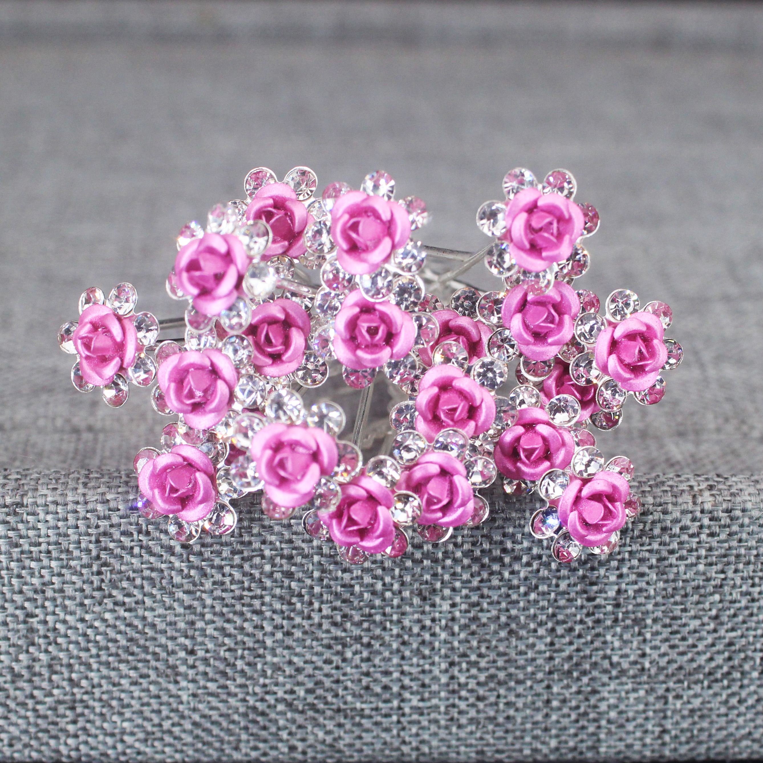 20PCS Rose Flower Rhinestone H - Flower Supply 리뷰 및 가격