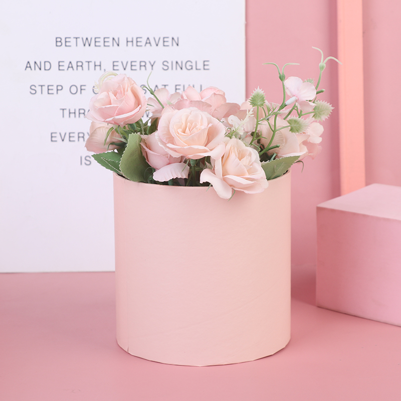 1PC Round Flower Paper Gift Bo - Florist Supply Buckets 리뷰 및 가격